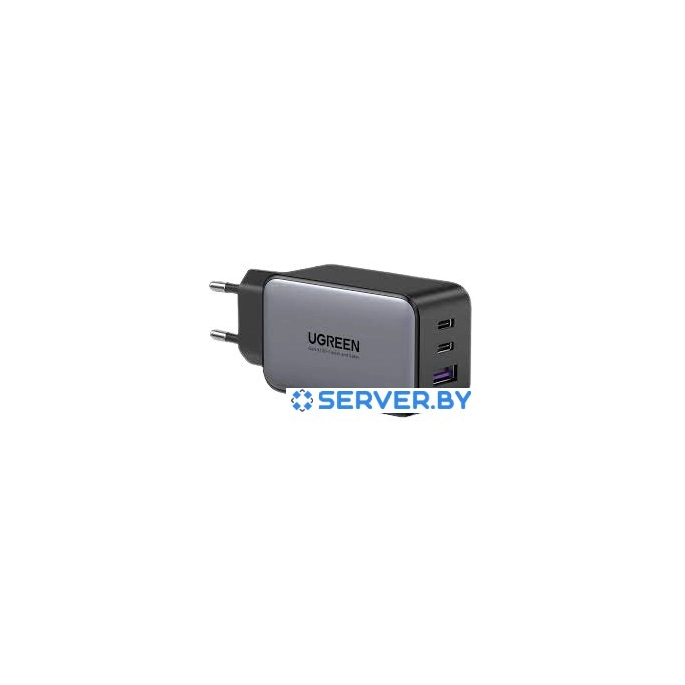 Сетевое зарядное Ugreen CD244 10335 (черный). Фото 1