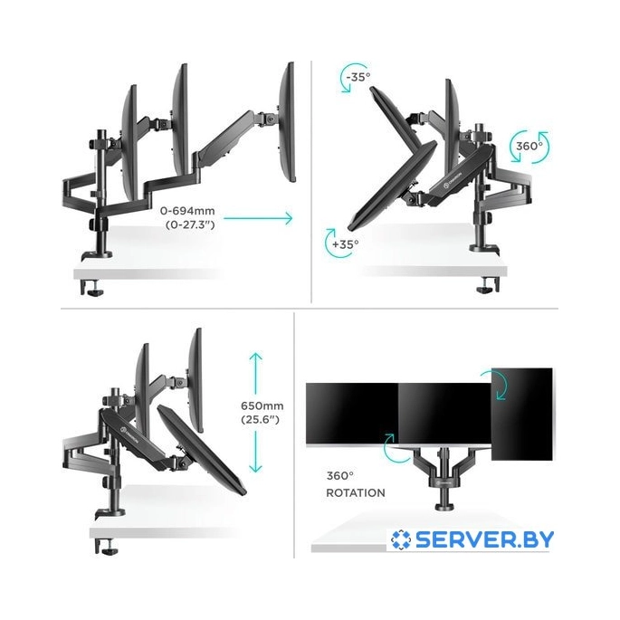 Кронштейн Onkron G280B. Фото 3
