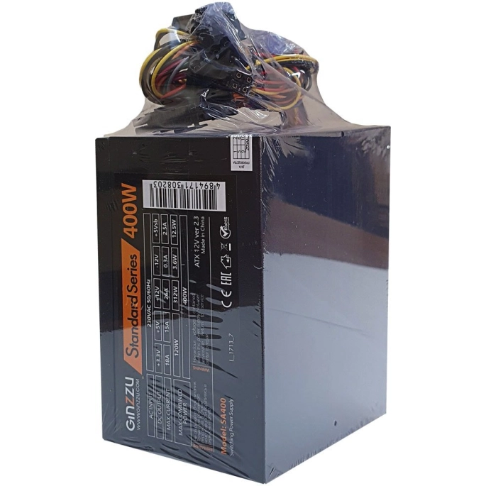 Блок питания Ginzzu SA400. Фото 4