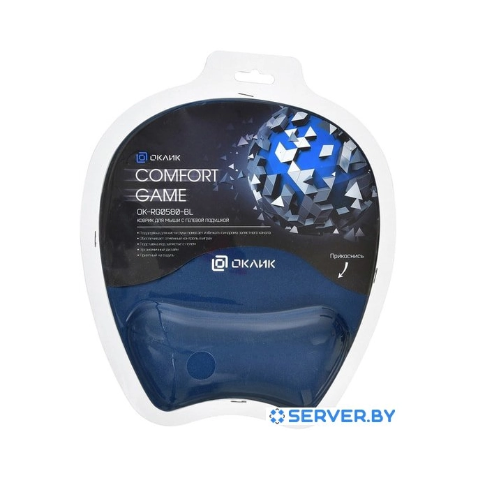 Коврик для мыши Oklick OK-RG0580 (темно-синий). Фото 3