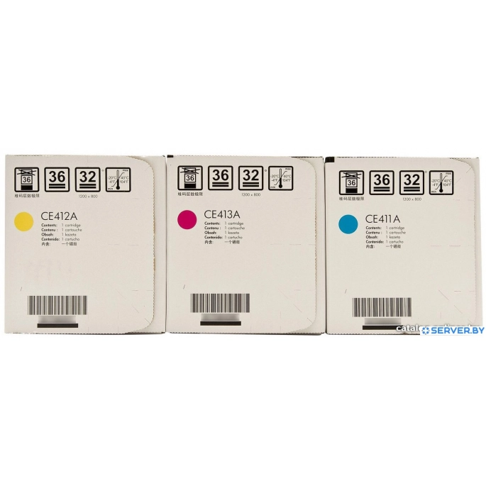 Картридж HP 305A 3-pack (CF370AM). Фото3