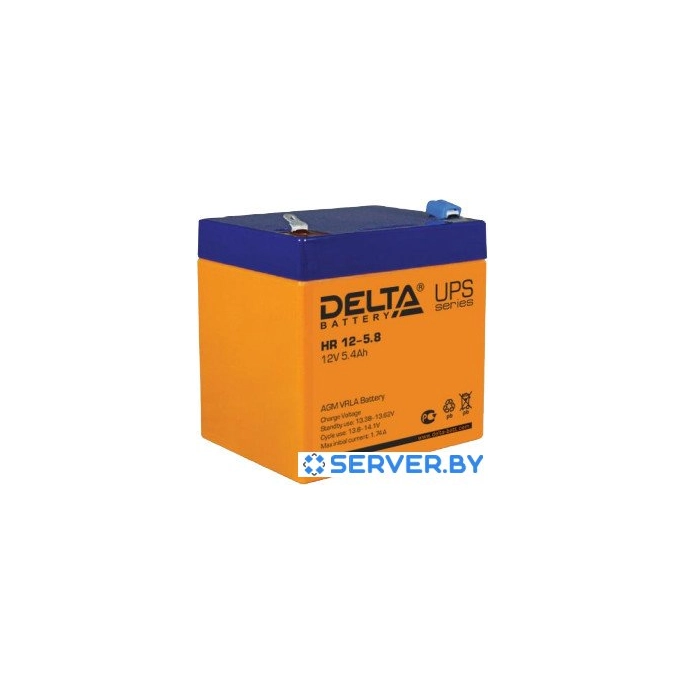 Аккумулятор для ИБП Delta HR 12-5 (12В/5 А·ч). Фото1