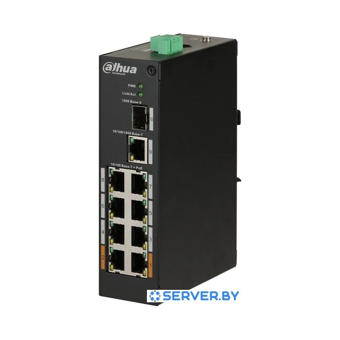 Коммутатор Dahua DH-PFS3110-8ET-96. Фото 1
