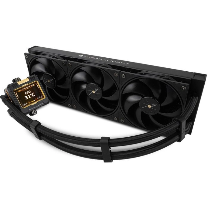 Жидкостное охлаждение для процессора Thermalright Frozen Warframe 360 (черный). Фото 3