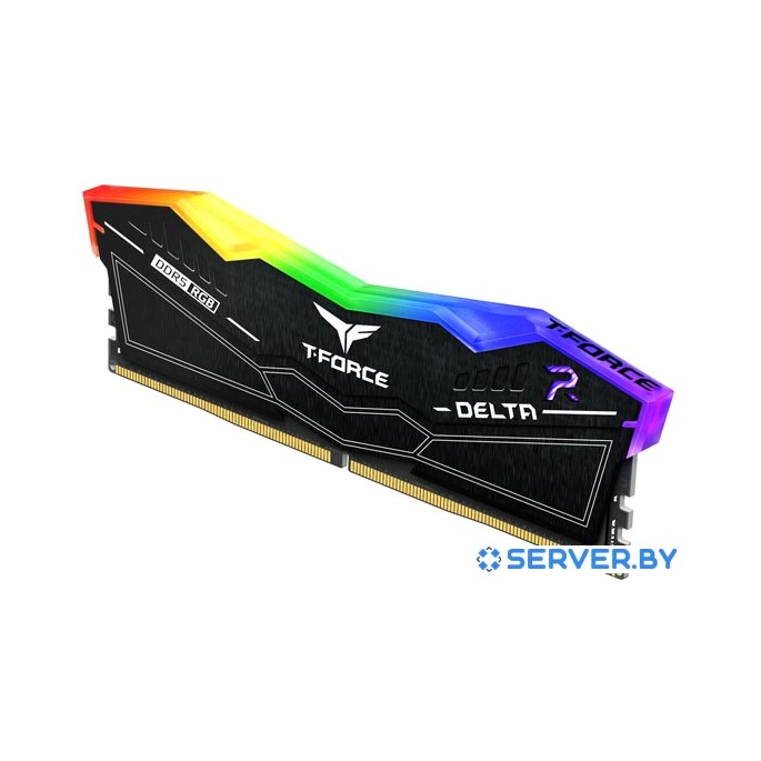 Оперативная память Team T-Force Delta RGB 2x32ГБ DDR5 6000 МГц FF3D564G6000HC38ADC01. Фото 5