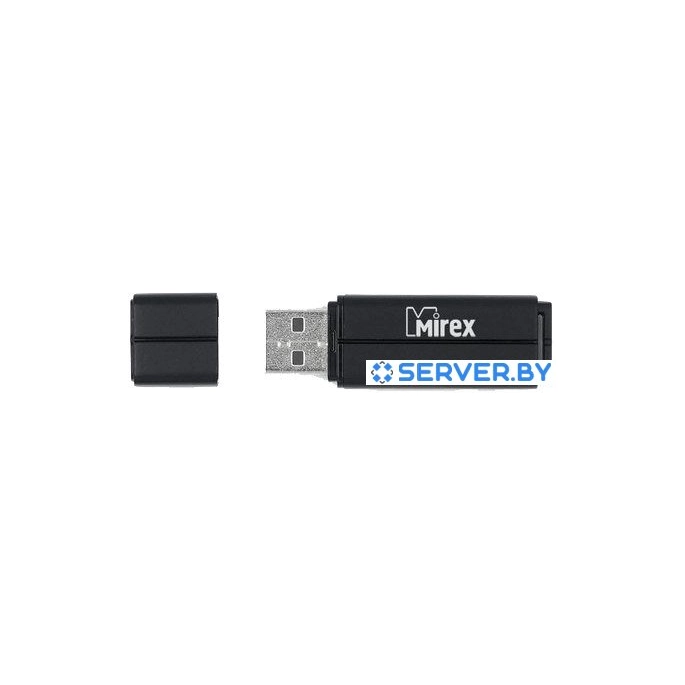 USB Flash Mirex Color Blade Line 16GB (черный) [13600-FMULBK16]. Фото2