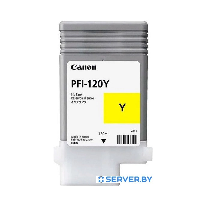 Картридж Canon PFI-120Y. Фото 1