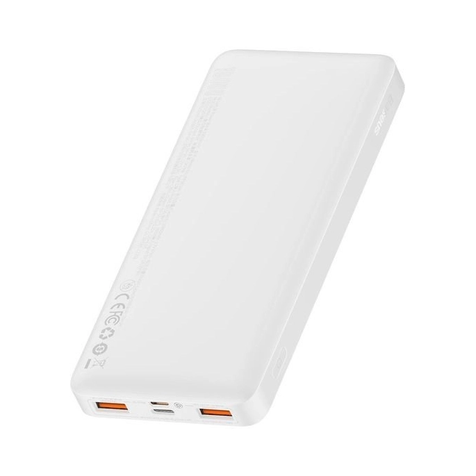Внешний аккумулятор Baseus Bipow Fast Charge Power Bank 20W 10000mAh (белый). Фото2