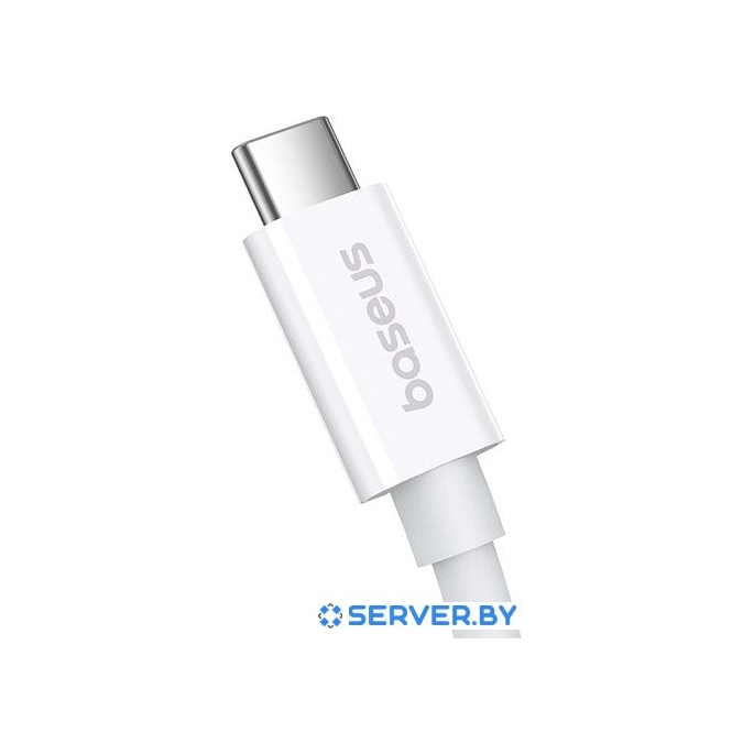 Кабель Baseus Superior Series 2 USB4 Full-Function Fast Charging Cable 240W USB Type-C - USB Type-C (1 м, белый). Фото 4