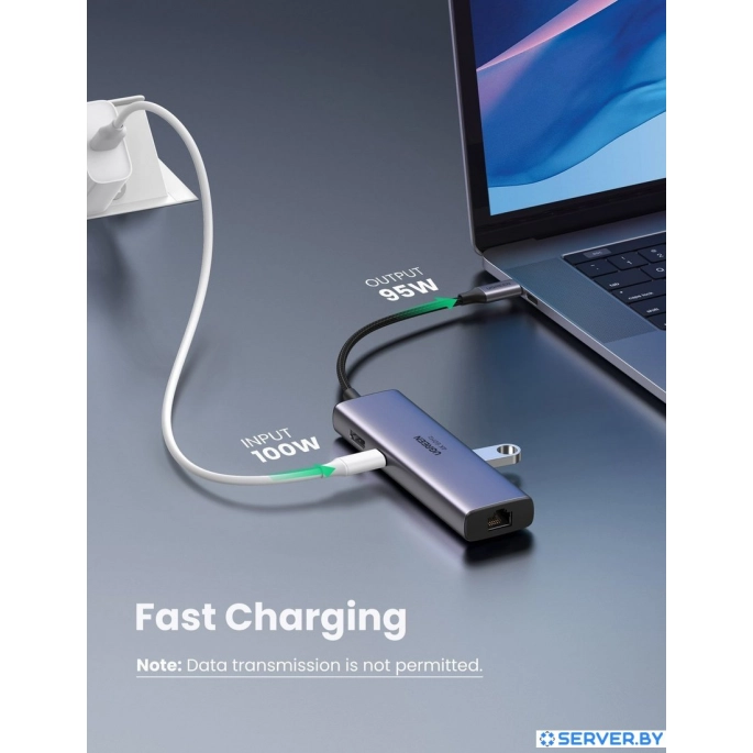 Док-станция Ugreen CM512 60515. Фото 4