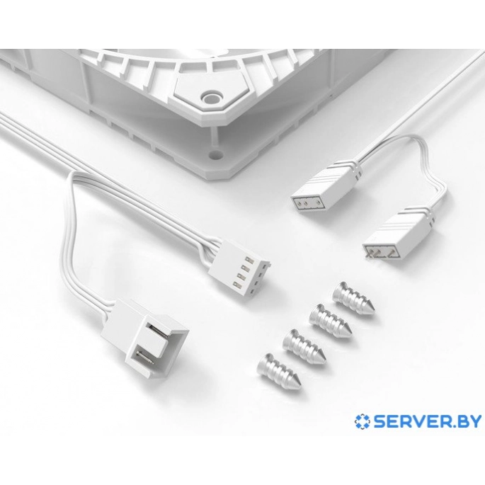 Вентилятор для корпуса ID-Cooling WF-14025-XT ARGB White. Фото 4