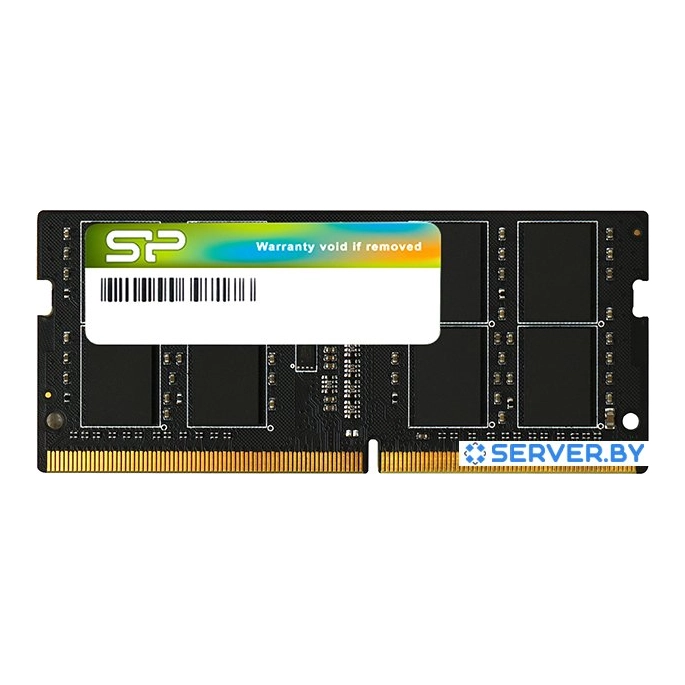 Оперативная память Silicon-Power 8ГБ DDR4 SODIMM 3200 МГц SP008GBSFU320X02. Фото 1