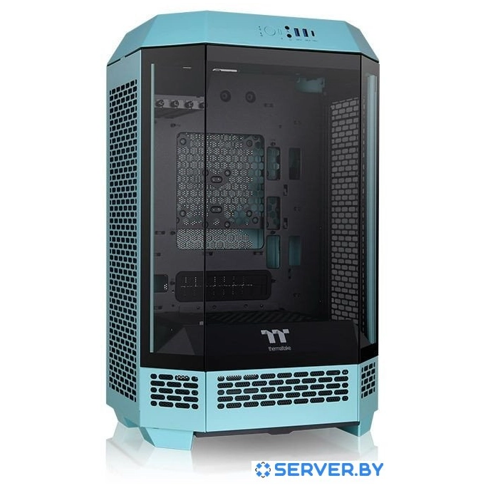 Корпус Thermaltake The Tower 300 Turquoise CA-1Y4-00SBWN-00. Фото 3