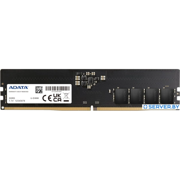 Оперативная память ADATA 8ГБ DDR5 4800 МГц AD5U48008G-S. Фото1