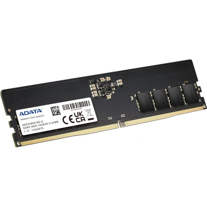 Оперативная память ADATA 8ГБ DDR5 4800 МГц AD5U48008G-S. Фото2