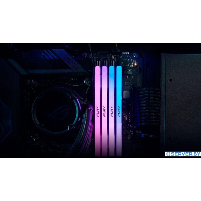 Оперативная память Kingston FURY Renegade RGB 2x16ГБ DDR5 6400МГц KF564C32RSAK2-32. Фото 3