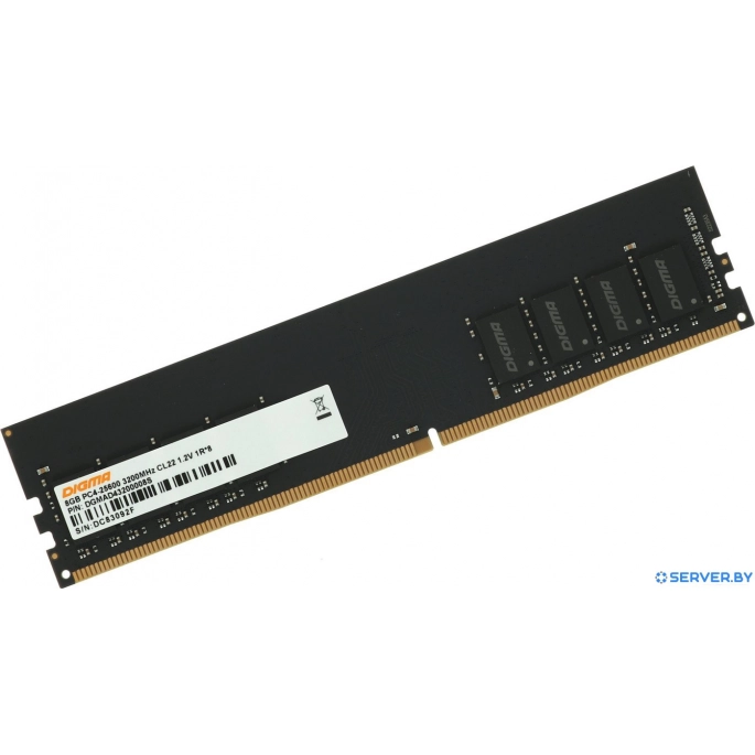 Оперативная память Digma 8ГБ DDR4 3200 МГц DGMAD43200008S. Фото1