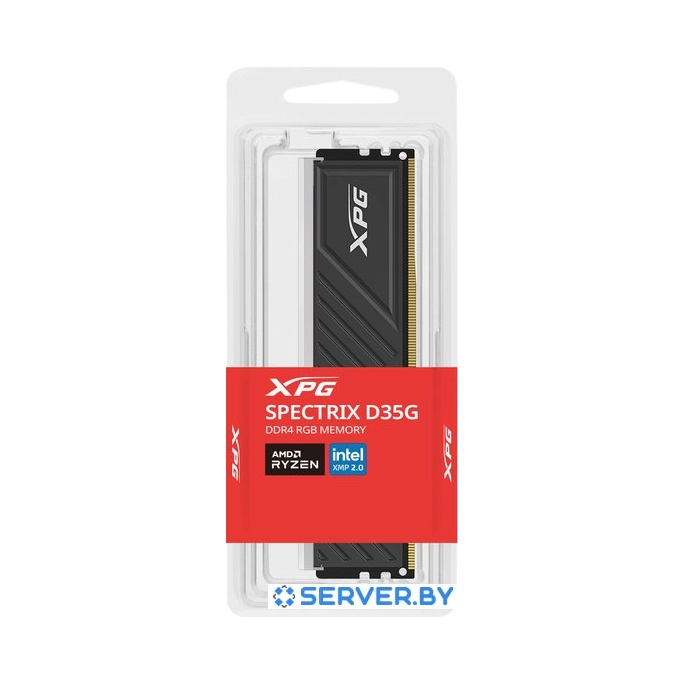 Оперативная память ADATA XPG Spectrix D35G RGB 8ГБ DDR4 3200 МГц AX4U32008G16A-SBKD35G. Фото5