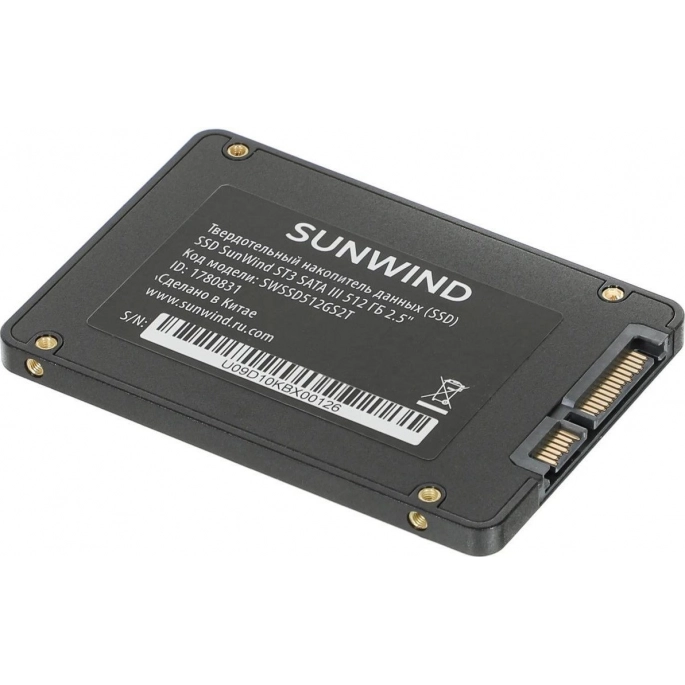 SSD SunWind ST3 SWSSD512GS2T 512GB. Фото 4