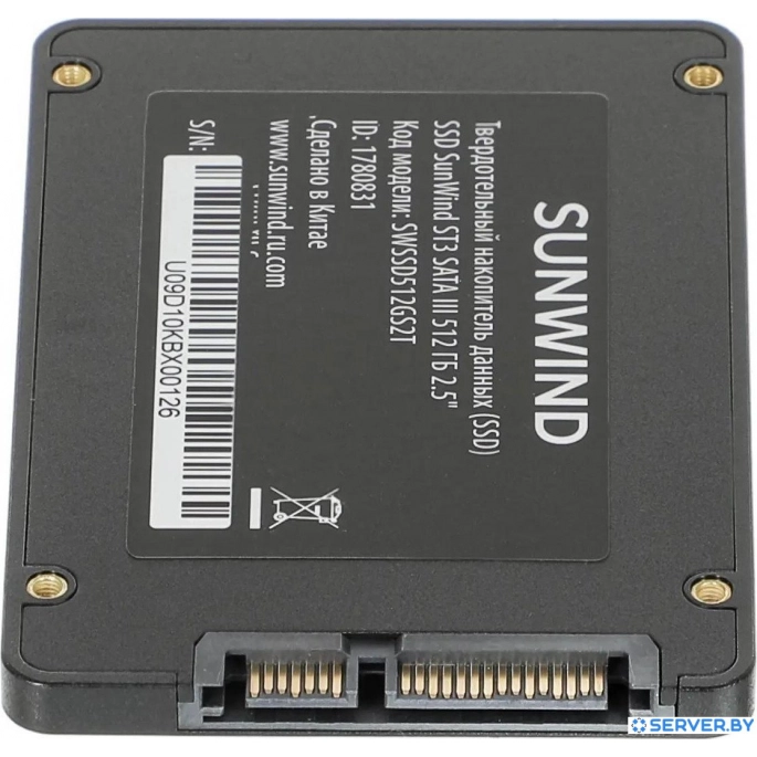SSD SunWind ST3 SWSSD512GS2T 512GB. Фото 5