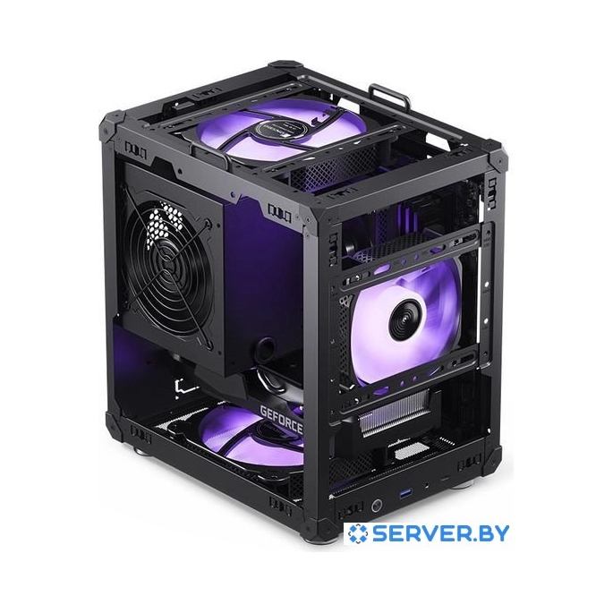 Корпус Jonsbo C6 Handle (черный). Фото2