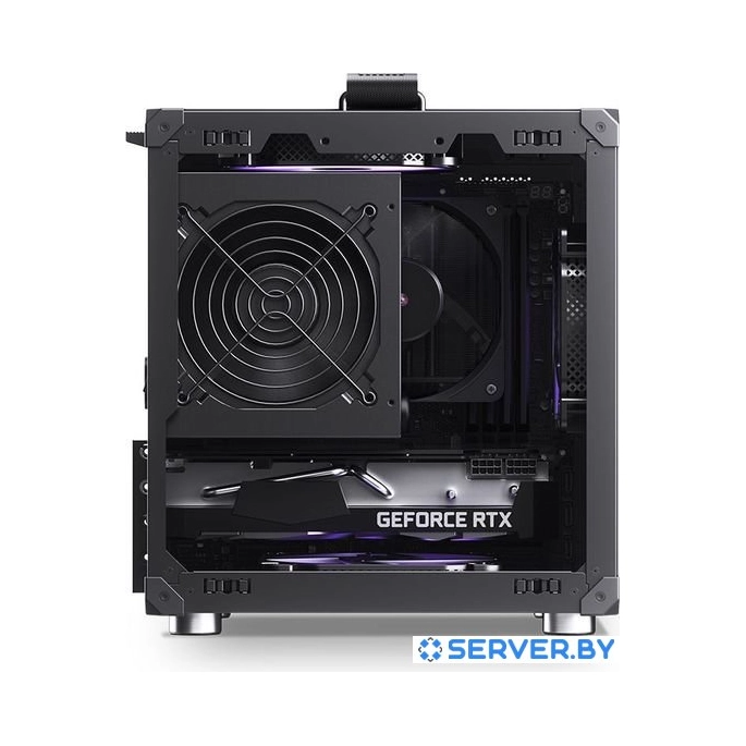 Корпус Jonsbo C6 Handle (черный). Фото3