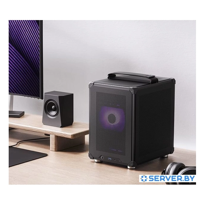 Корпус Jonsbo C6 Handle (черный). Фото5