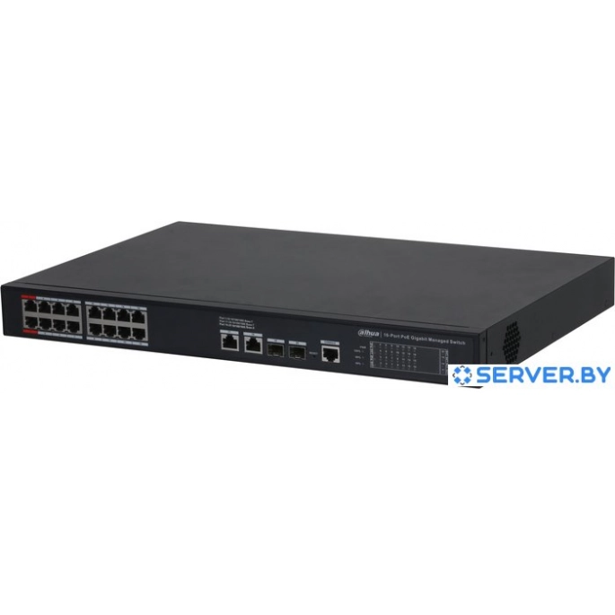 Управляемый коммутатор 2-го уровня Dahua DH-S4220-16GT-190. Фото 1