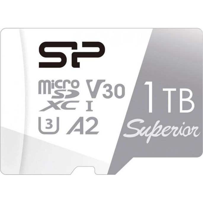 Карта памяти Silicon-Power Superior microSDXC SP001TBSTXDA2V20SP 1TB (с адаптером). Фото 2