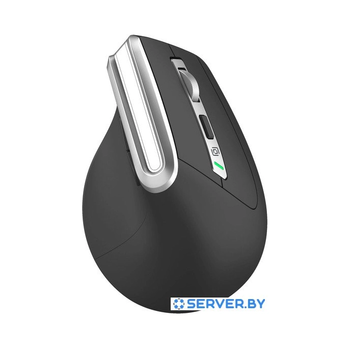 Вертикальная мышь Oklick 991MW (черный). Фото1
