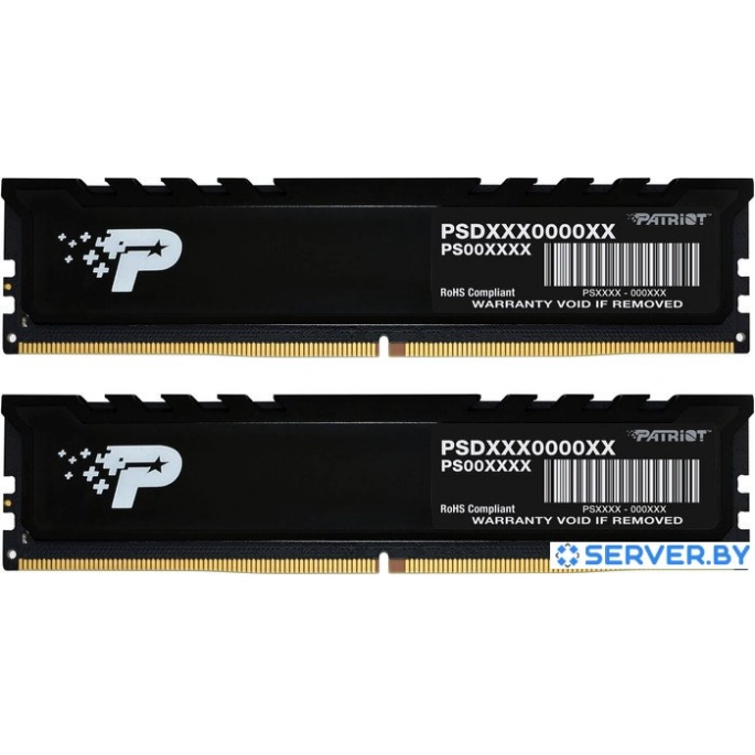 Оперативная память Patriot Signature Premium 2x16ГБ DDR5 5600МГц PSP532G5600KH1. Фото 1