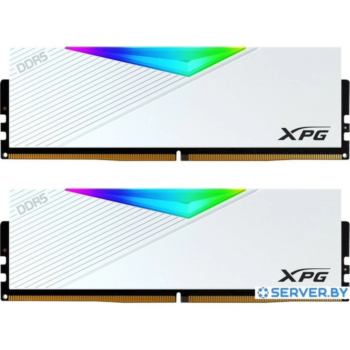 Оперативная память ADATA XPG Lancer RGB 2x32ГБ DDR5 6400МГц AX5U6400C3232G-DCLARWH. Фото 1