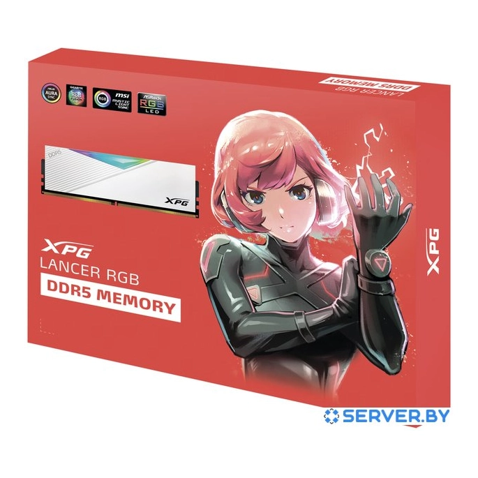 Оперативная память ADATA XPG Lancer RGB 2x32ГБ DDR5 6400МГц AX5U6400C3232G-DCLARWH. Фото 5
