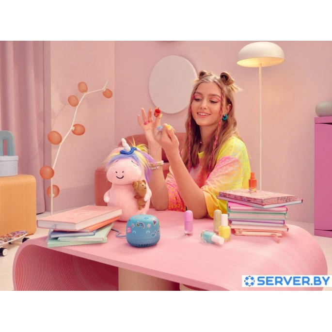 Умная колонка VK Капсула Нео (желтый). Фото 4