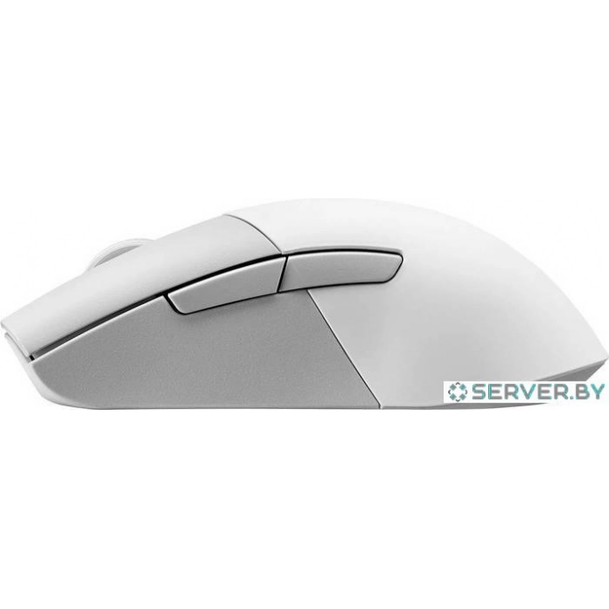 Игровая мышь ASUS ROG Keris Wireless AimPoint Moonlight White. Фото 2