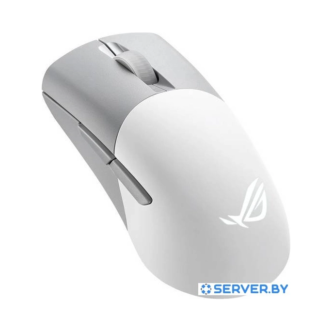 Игровая мышь ASUS ROG Keris Wireless AimPoint Moonlight White. Фото 3