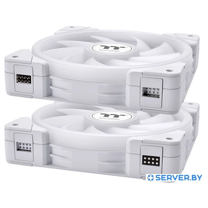 Набор вентиляторов Thermaltake Swafan EX12 ARGB White TT Premium Edition 3-Fan Pack CL-F169-PL12SW-A. Фото 3