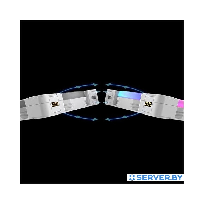 Набор вентиляторов Thermaltake Swafan EX12 ARGB White TT Premium Edition 3-Fan Pack CL-F169-PL12SW-A. Фото 4