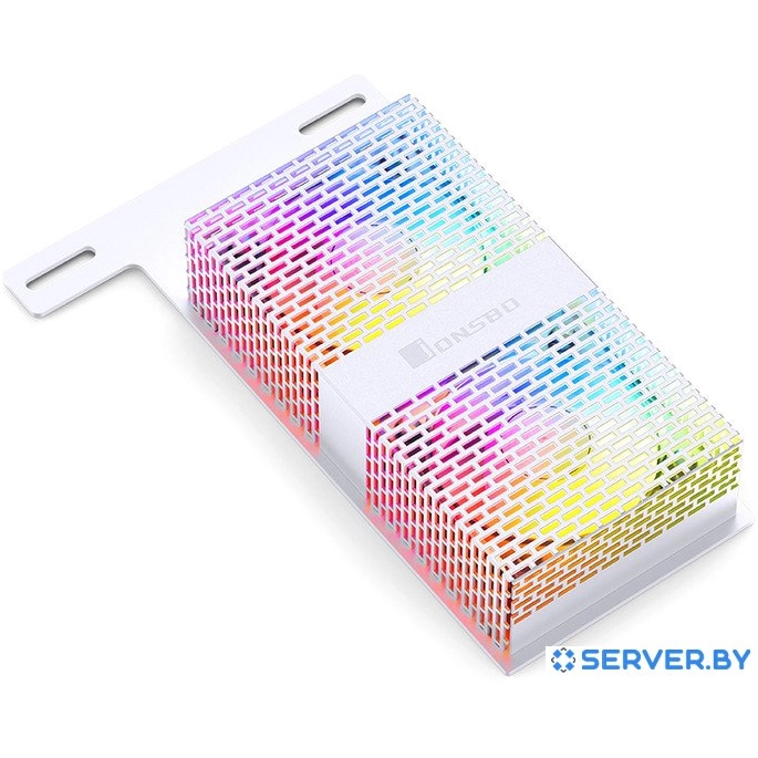 Кулер для оперативной памяти Jonsbo NF-2 ARGB White. Фото 1