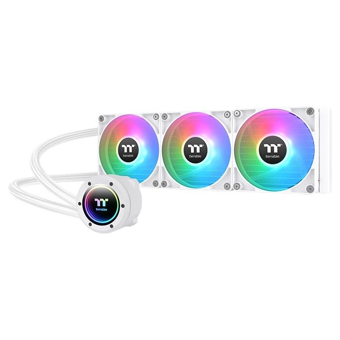 Жидкостное охлаждение для процессора Thermaltake TH360 V2 ARGB Snow Edition CL-W365-PL12SW-A. Фото 1