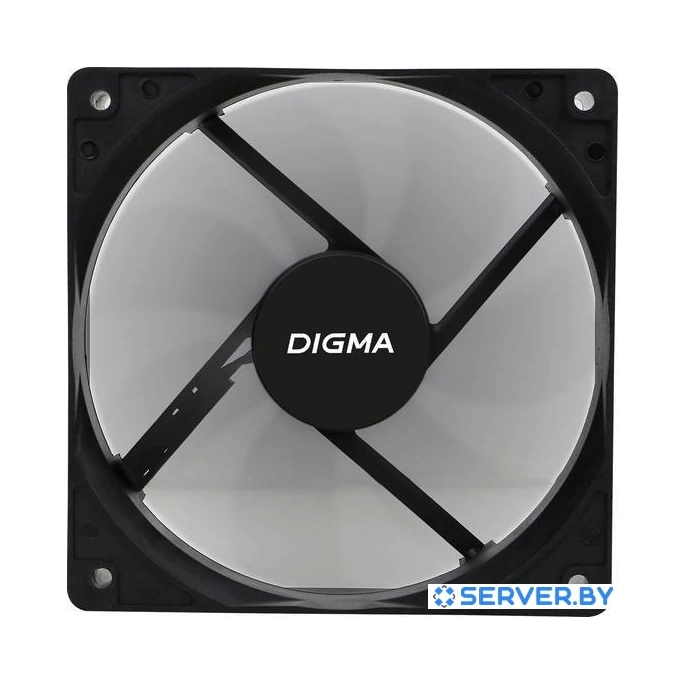 Вентилятор для корпуса Digma DFAN-120-7. Фото3