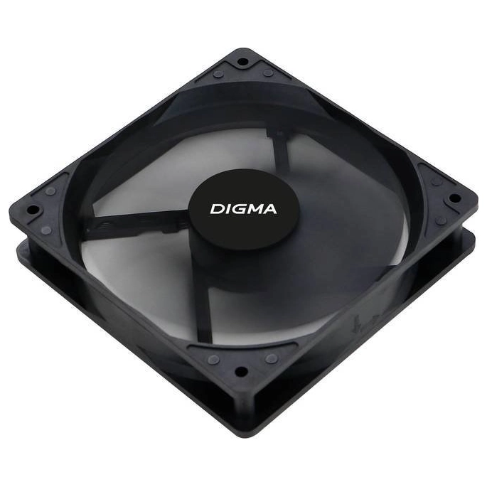 Вентилятор для корпуса Digma DFAN-120-7. Фото4