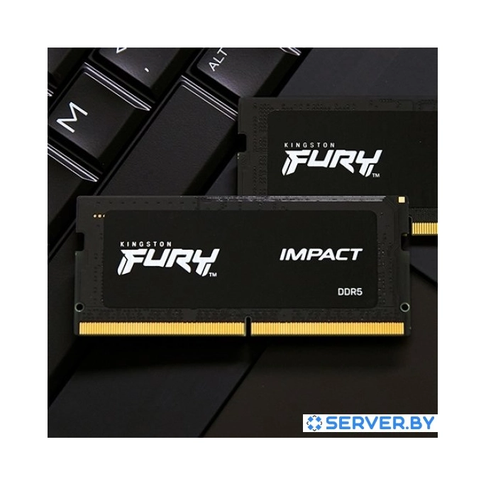 Оперативная память Kingston FURY Impact 2x16 ГБ DDR5 5600МГц KF556S40IBK2-32. Фото 2