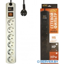 Сетевой фильтр Most HP 2 м (белый)