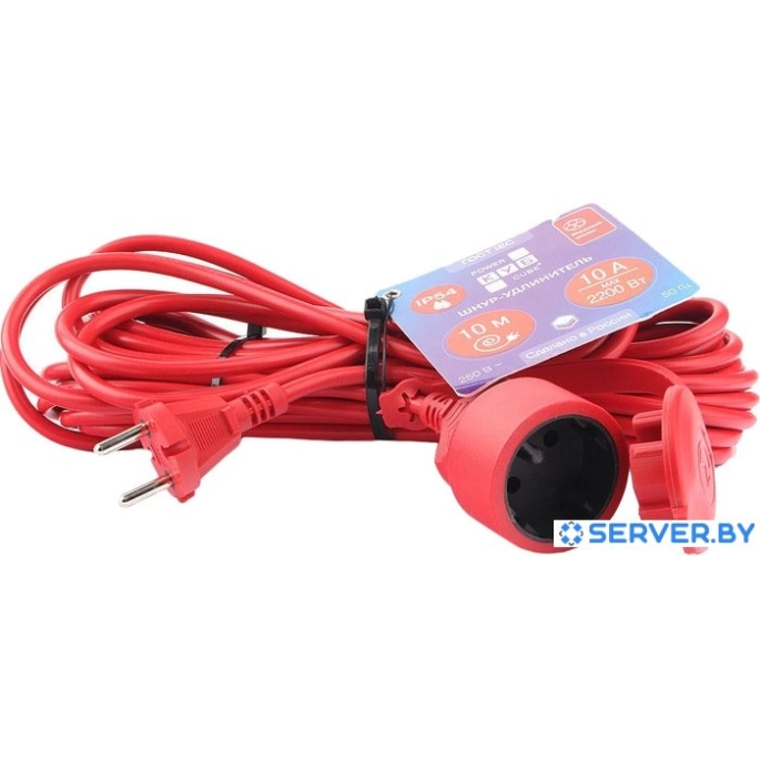 Удлинитель Power Cube PC-2-B-10(IP). Фото1