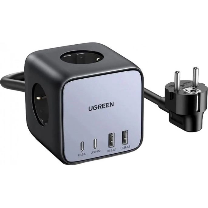 Сетевой фильтр Ugreen DigiNest Cube Power Strip CD268 60113. Фото 1