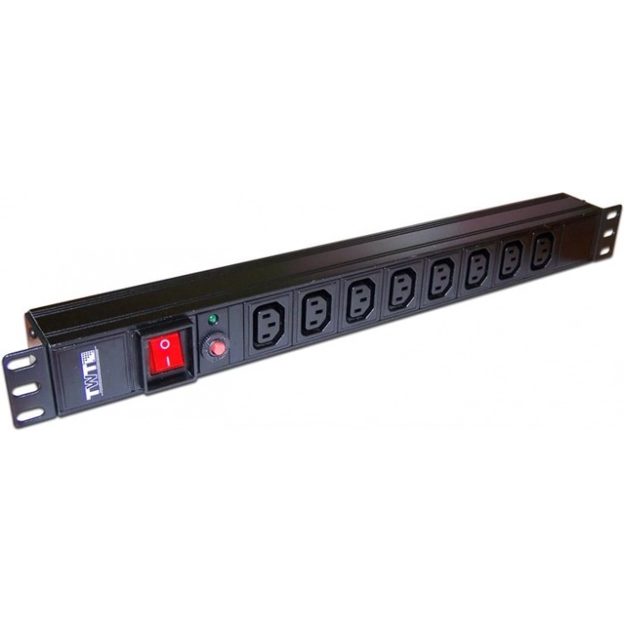 Блок розеток Lanmaster TWT-PDU19-10A8C3. Фото1
