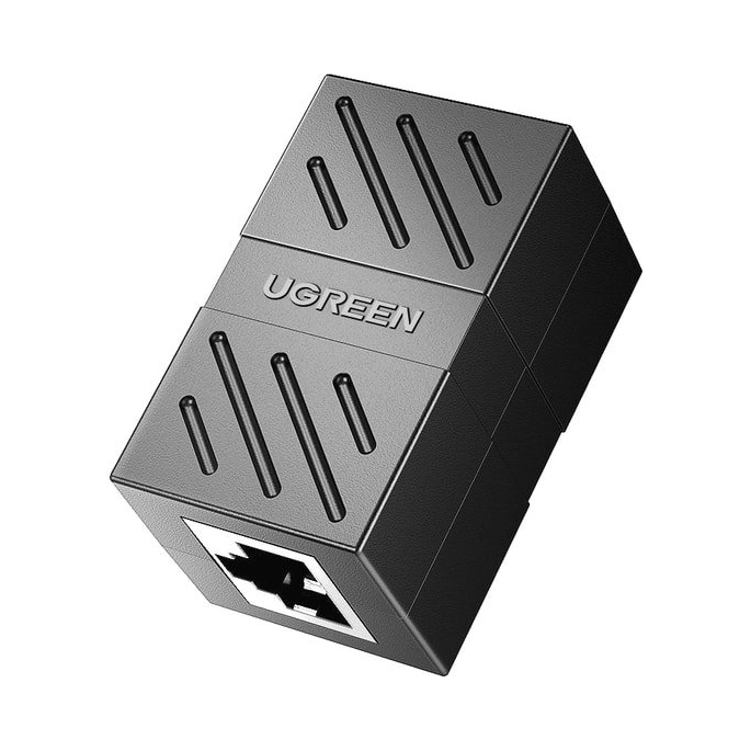 Коннектор-соединитель Ugreen NW114 20390 RJ-45 - RJ-45 (1 шт., черный). Фото 1