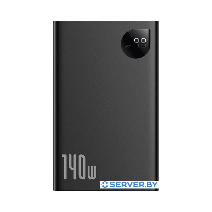 Внешний аккумулятор Baseus Adaman Digital Display Fast Charge Power Bank 140W 24000mAh (черный). Фото 1
