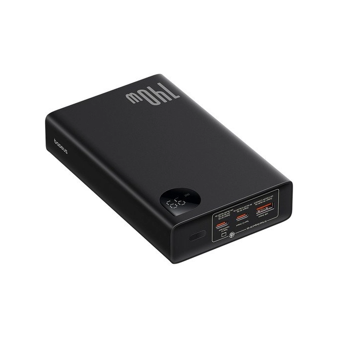 Внешний аккумулятор Baseus Adaman Digital Display Fast Charge Power Bank 140W 24000mAh (черный). Фото 2